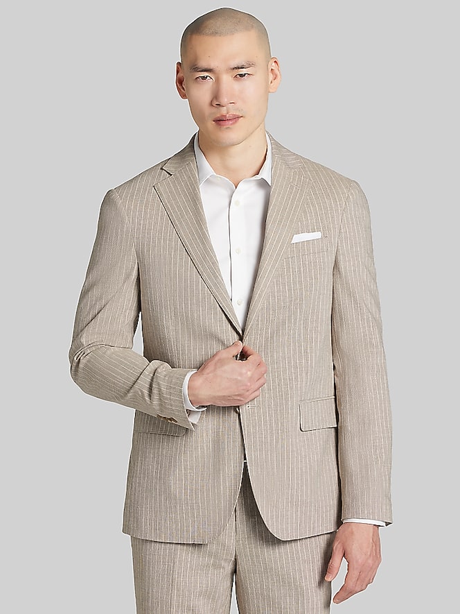 JOE Joseph Abboud Slim Fit Stripe Suit Jacket