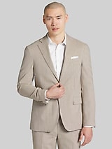 JOE Joseph Abboud Slim Fit Stripe Suit Jacket