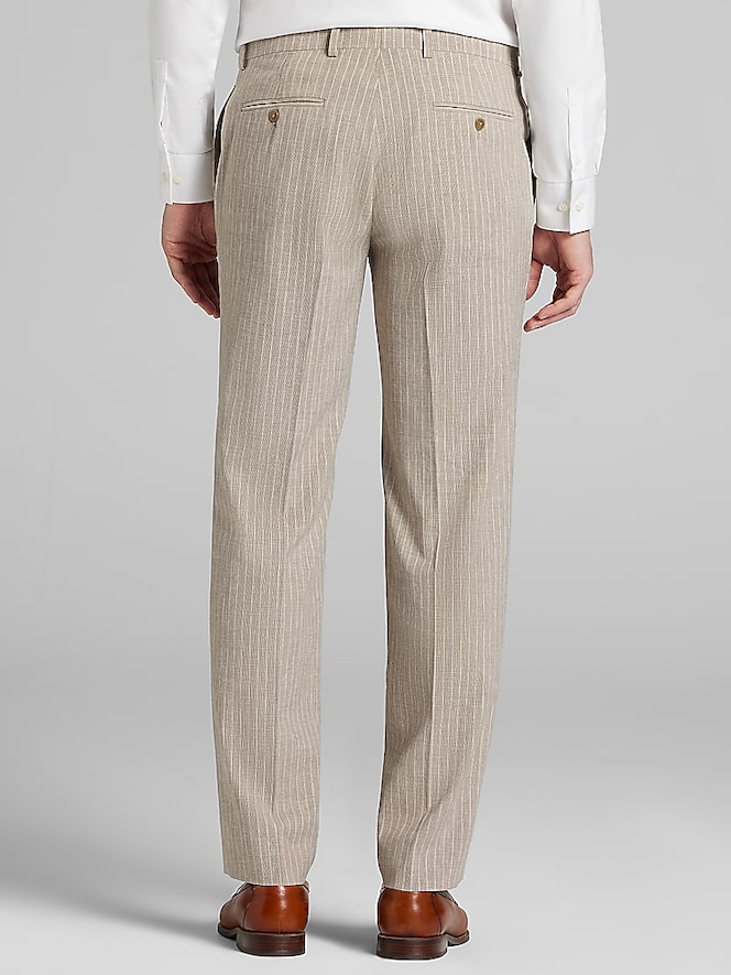 JOE Joseph Abboud Slim Fit Stripe Suit Pant