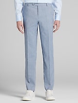 JOE Joseph Abboud Slim Fit Flat Front Pre-Hemmed Suit Pants