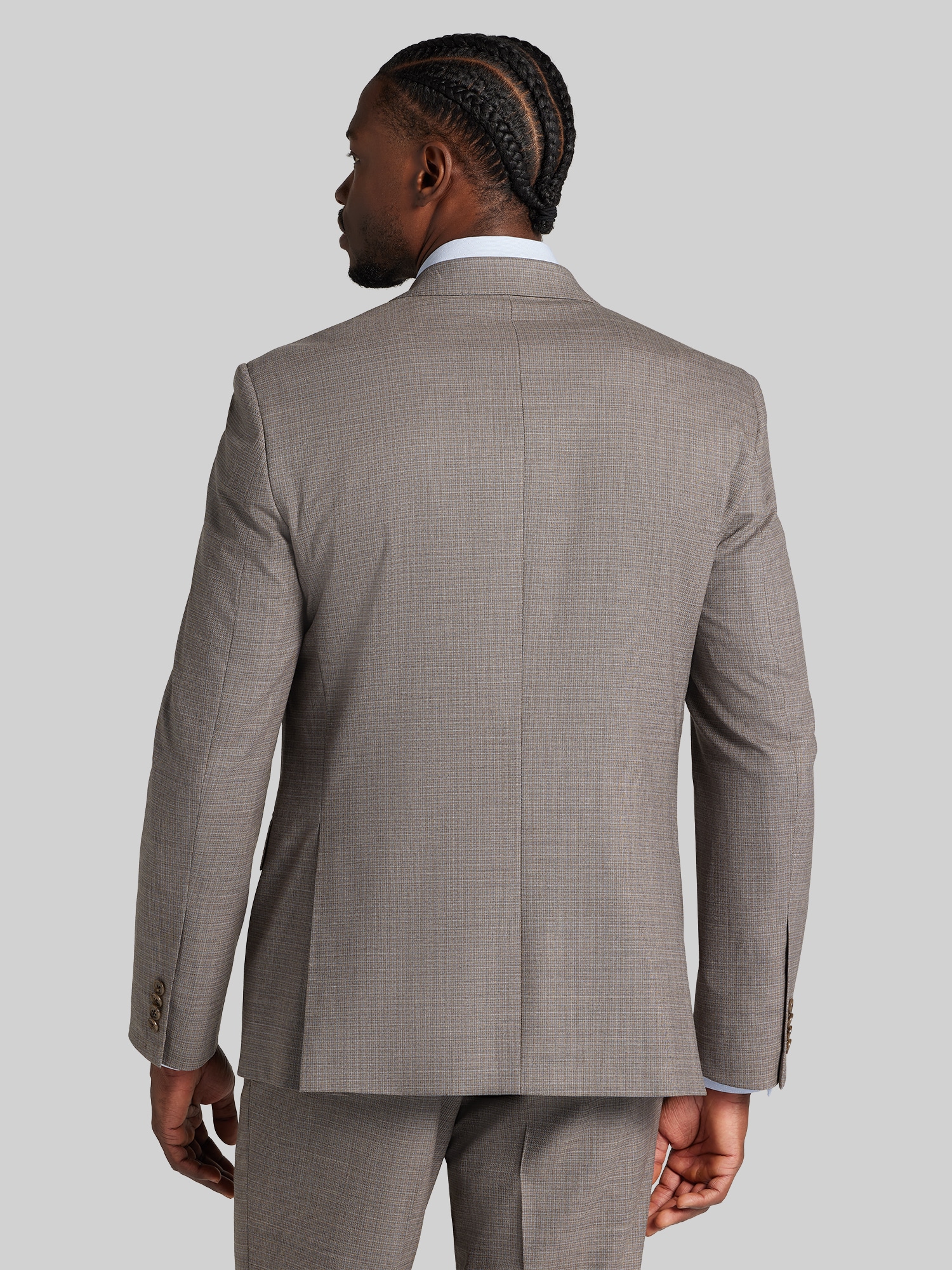 Classic Fit Tic Suit Jacket