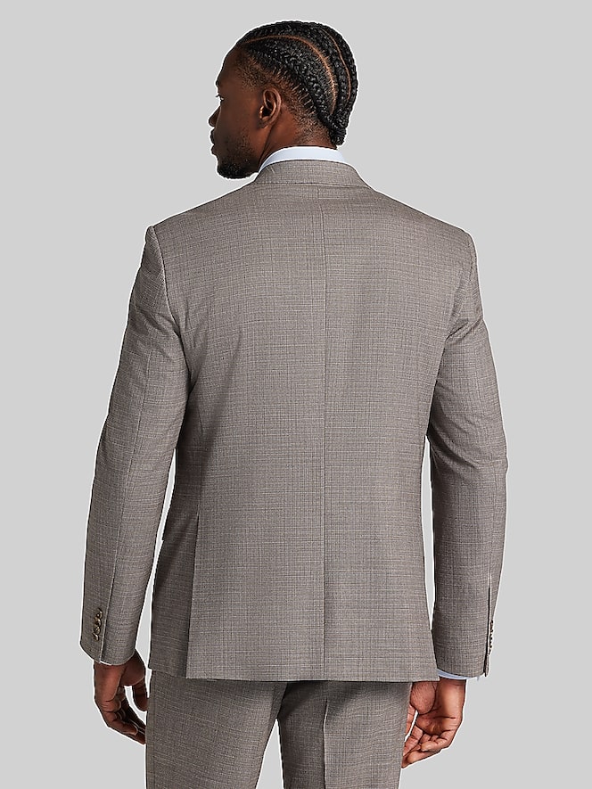 Joseph Abboud Classic Fit Tic Suit Jacket