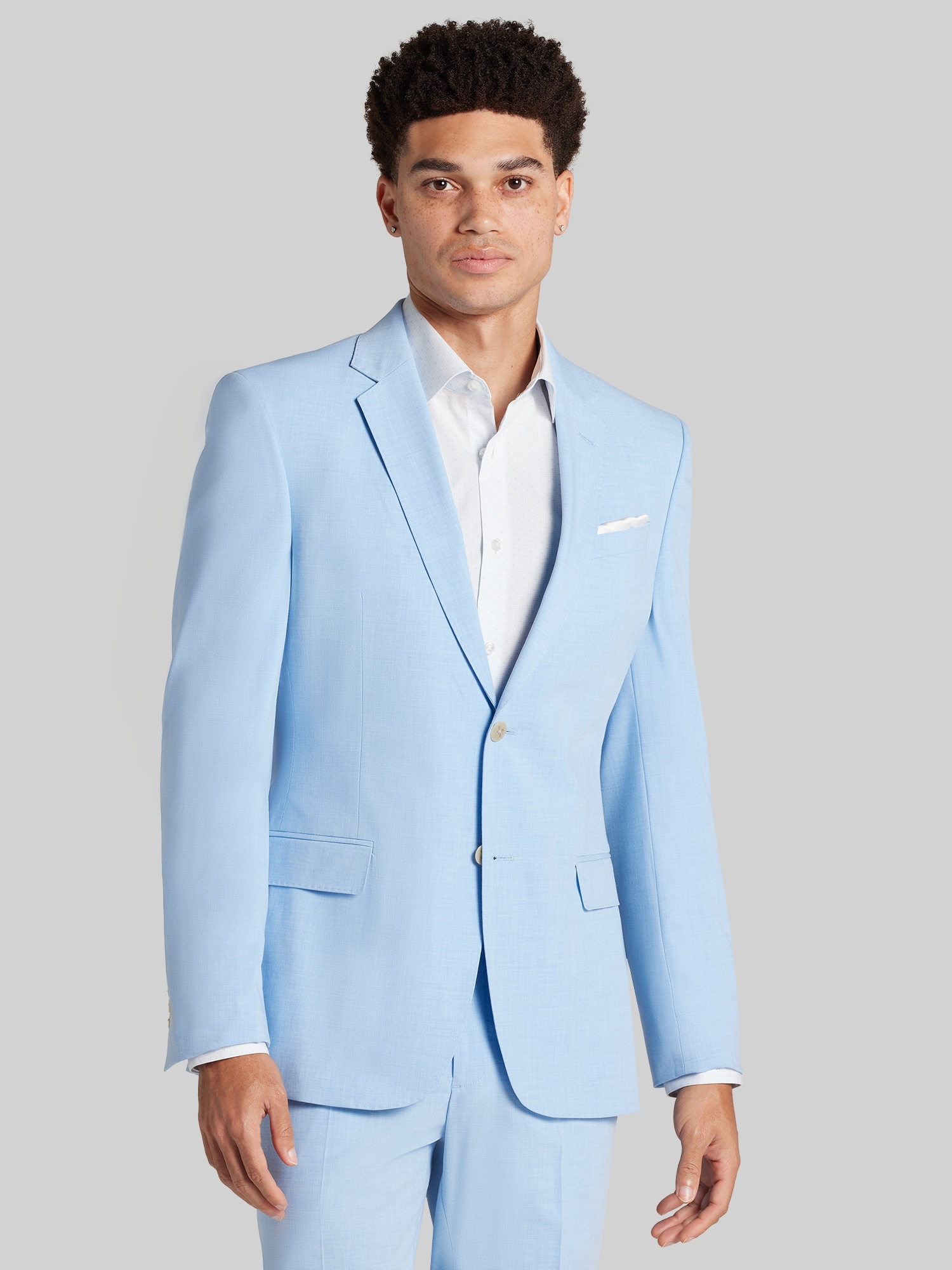 Egara Skinny Fit Men's Suit Jacket In Blue
