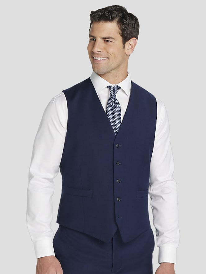 Joseph Abboud Classic Fit Premium Wool Blend 3-Piece Suit