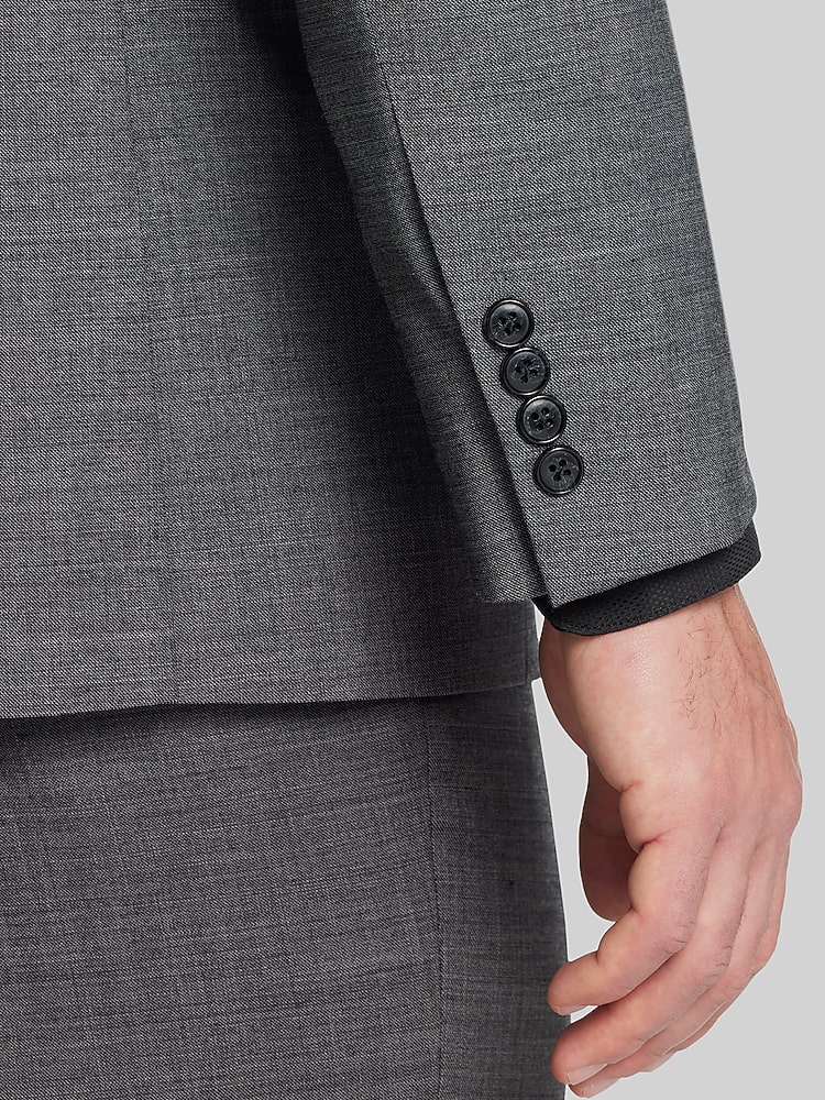 Joseph Abboud Classic Fit Premium Wool Blend 3-Piece Suit, Gray
