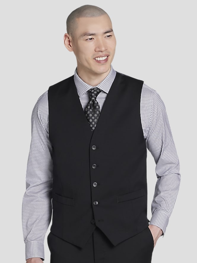 Awearness Kenneth Cole Modern Fit Wool Blend 3-Piece  Suit