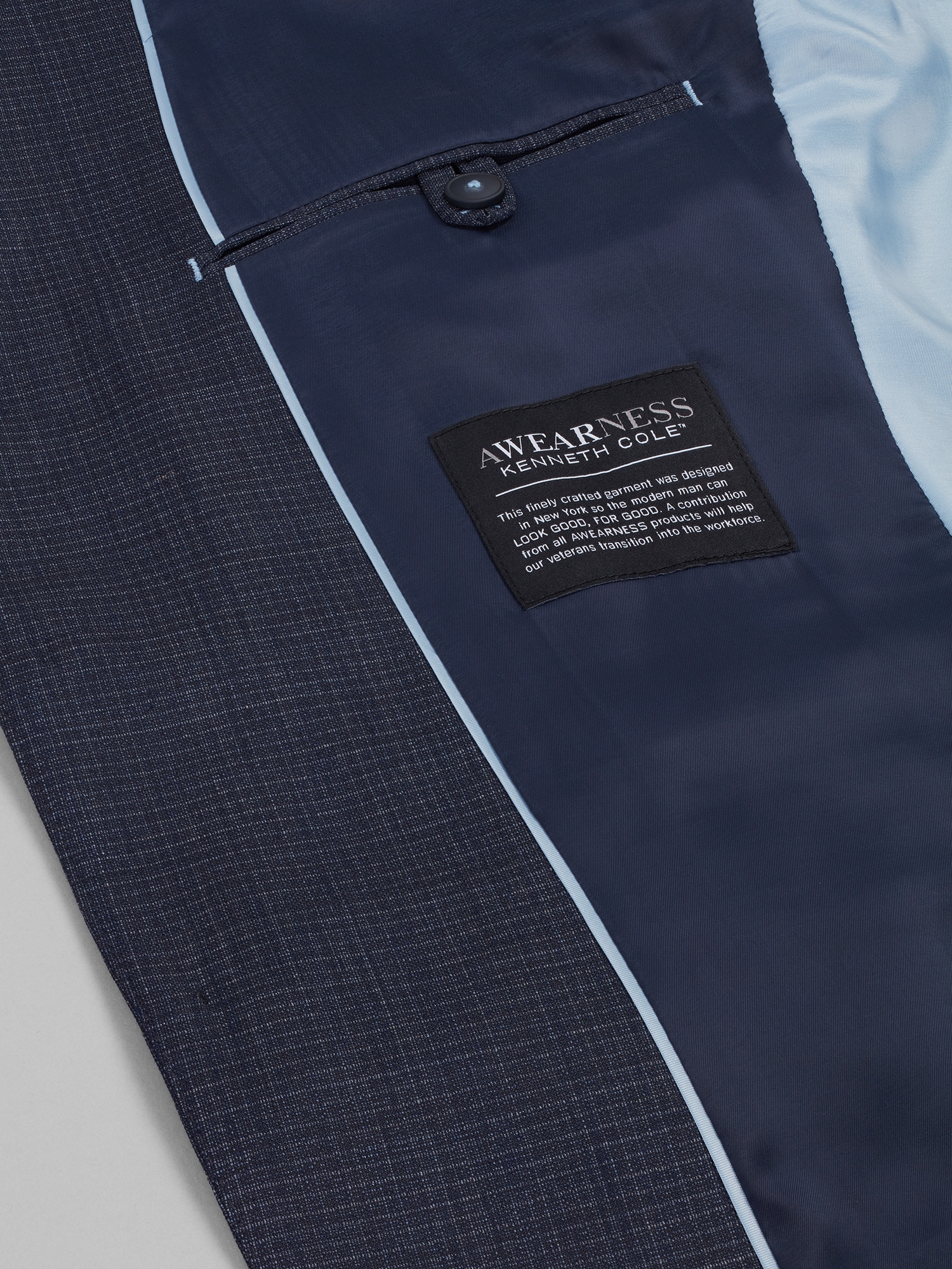 Slim Fit Check Suit Jacket