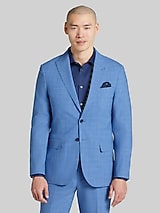 JOE Joseph Abboud Slim Fit Mini Check Suit Jacket