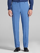 JOE Joseph Abboud Slim Fit Mini Check Suit Pants