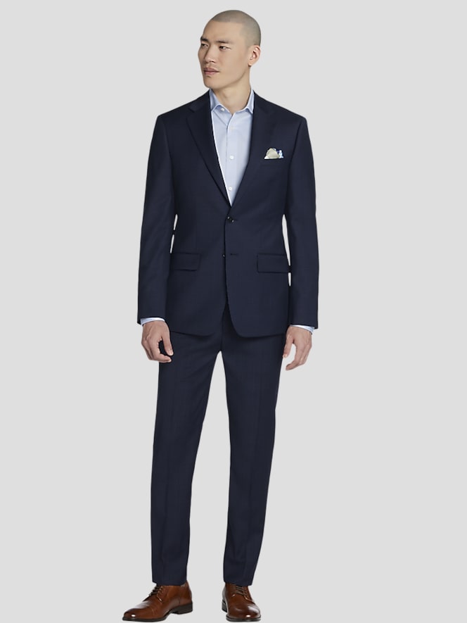 Calvin Klein Slim Fit Wool Blend Suit