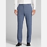 Pronto Uomo Platinum Modern Fit Plaid Suit Pants