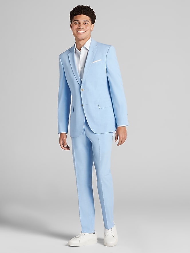 Egara Skinny Fit Notch Lapel Suit Jacket