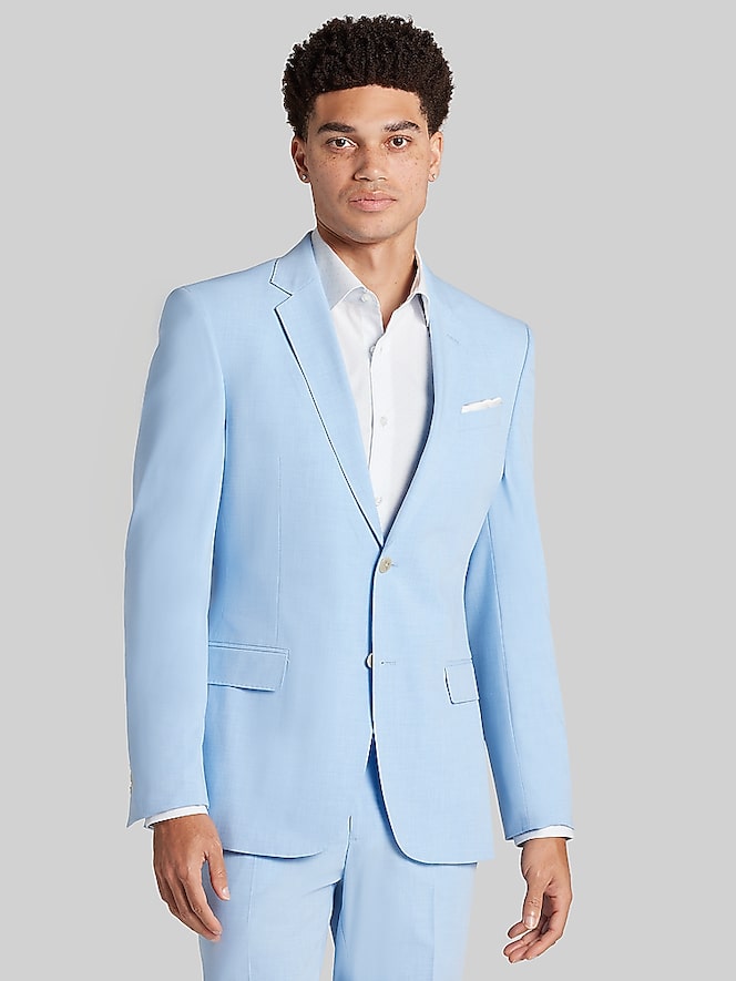 Egara Skinny Fit Notch Lapel Suit Jacket