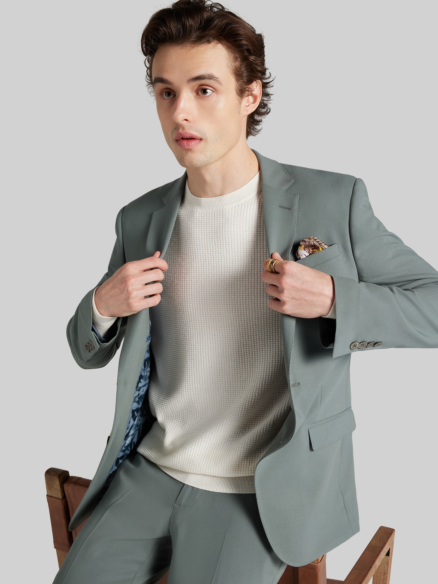 Skinny Fit Suit Jacket