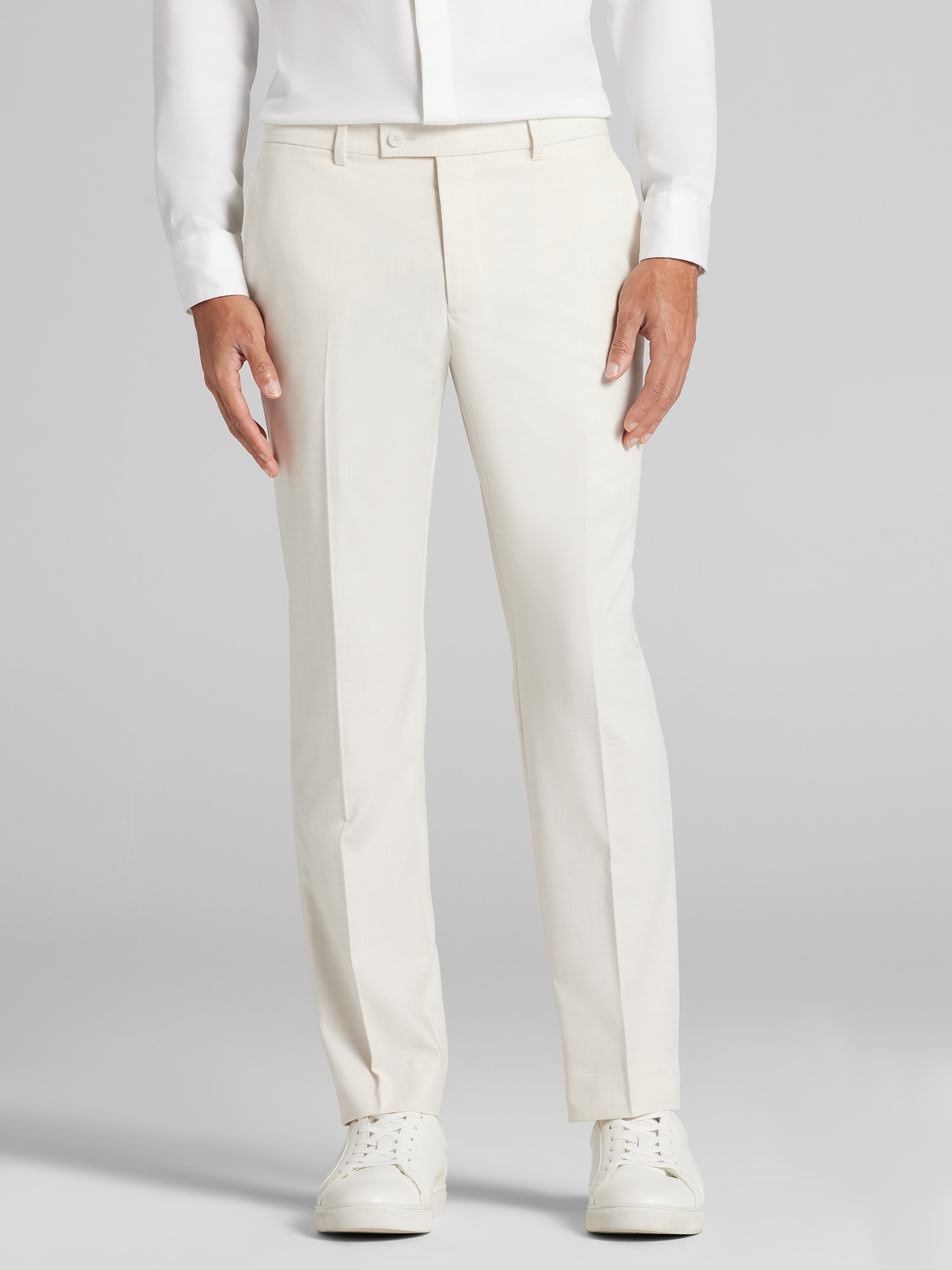 Egara Skinny Fit Pants In White