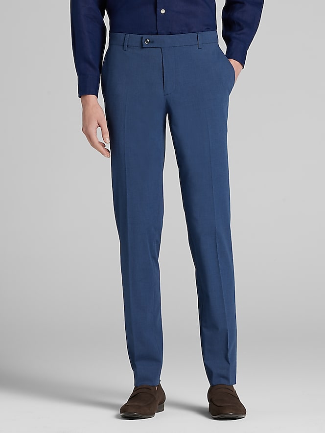 Egara Skinny Fit Check Suit Pants