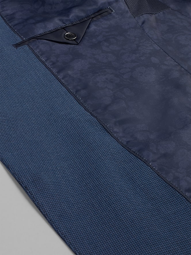 Egara Skinny Fit Check Suit Jacket