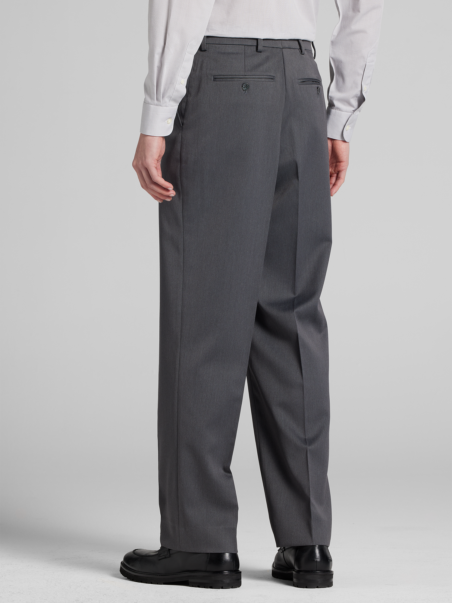 Relaxed Fit Suit Pants