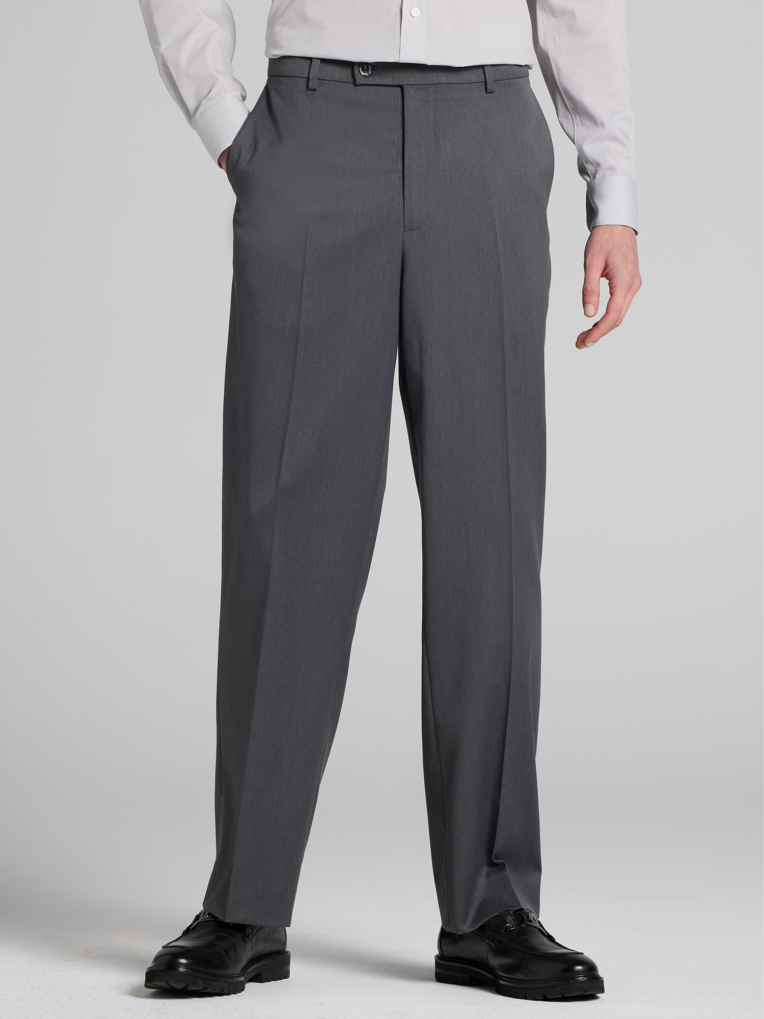 Relaxed Fit Suit Pants