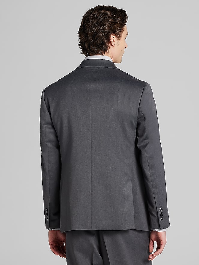 Egara Relaxed Fit Double Breasted Suit Jacket