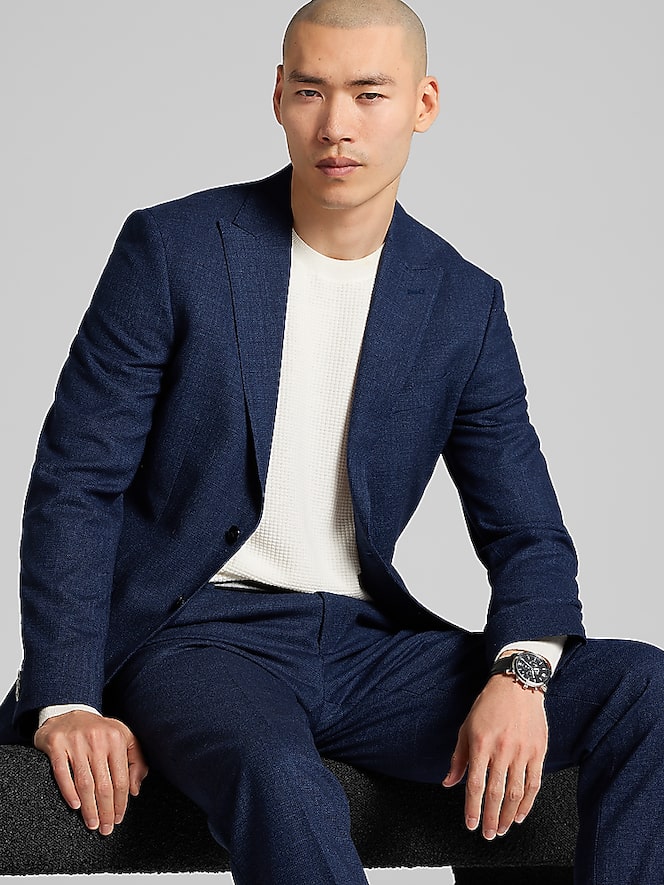 JOE Joseph Abboud Slim Fit Tic Suit