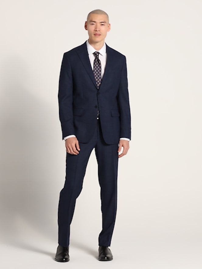 JOE Joseph Abboud Slim Fit Tic Suit