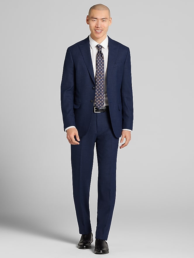 JOE Joseph Abboud Slim Fit Tic Suit