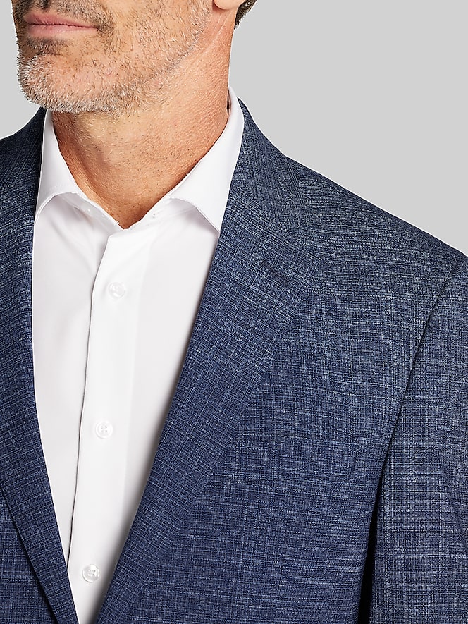 Joseph Abboud Classic Fit Check Suit Jacket