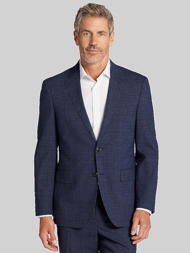 Joseph Abboud Classic Fit Check Suit Jacket