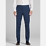 Awearness Kenneth Cole CHILLFLEX Slim Fit Flat Front Plaid Suit Pants