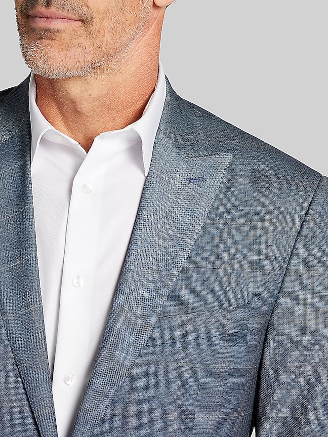 Awearness Kenneth Cole Modern Fit Plaid Suit Jacket