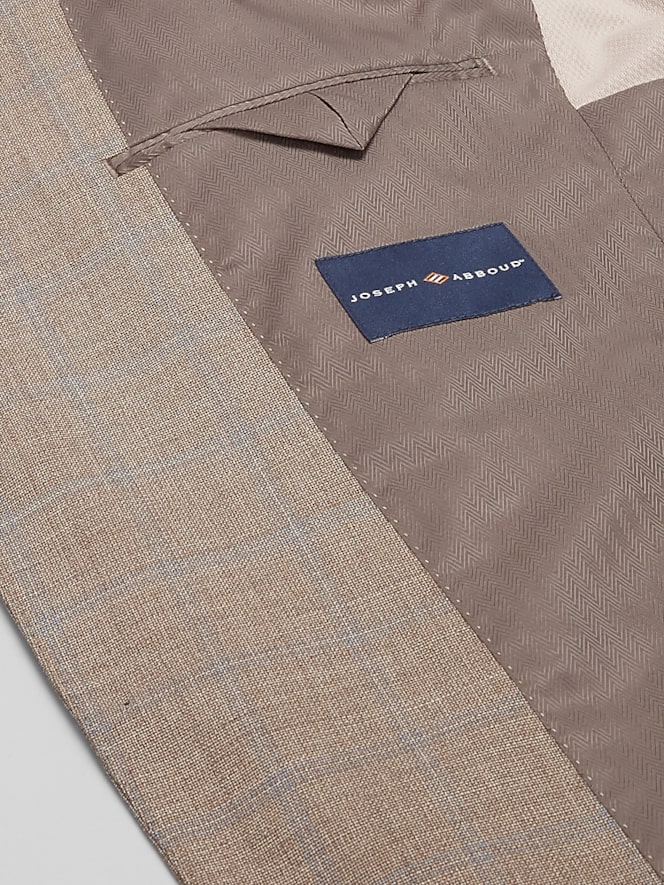 Joseph Abboud Classic Fit Windowpane Suit Jacket