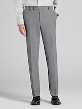 Awearness Kenneth Cole CHILLFLEX Slim Fit Windowpane Suit Pants
