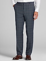 Awearness Kenneth Cole CHILLFLEX Modern Fit Plaid Suit Pants