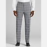 Awearness Kenneth Cole Modern Fit Plaid Suit Pants