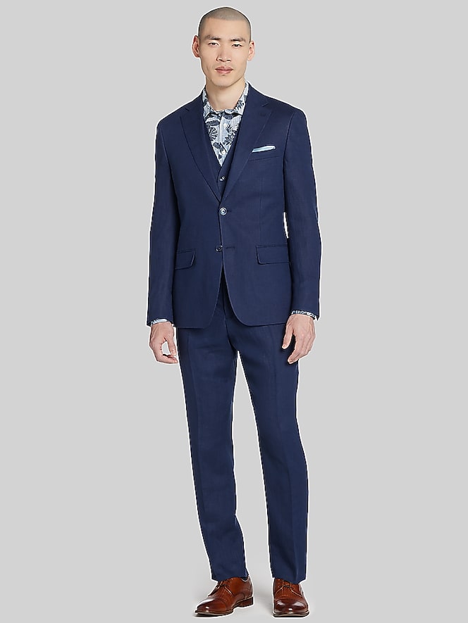 Tommy Hilfiger Modern Fit Linen Suit