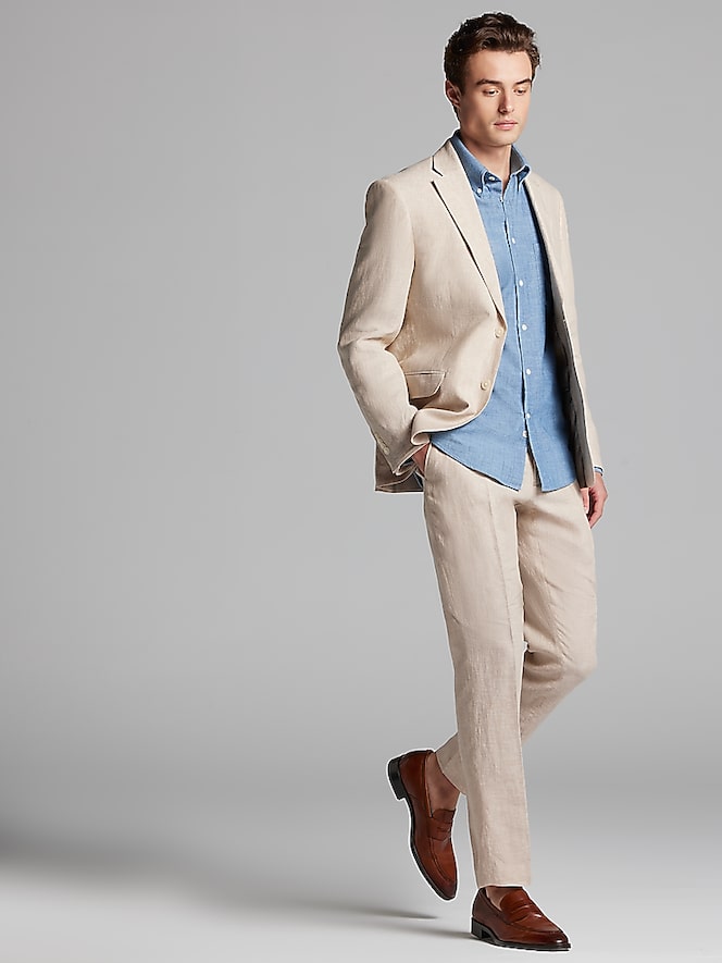 Tommy Hilfiger Modern Fit Linen Suit