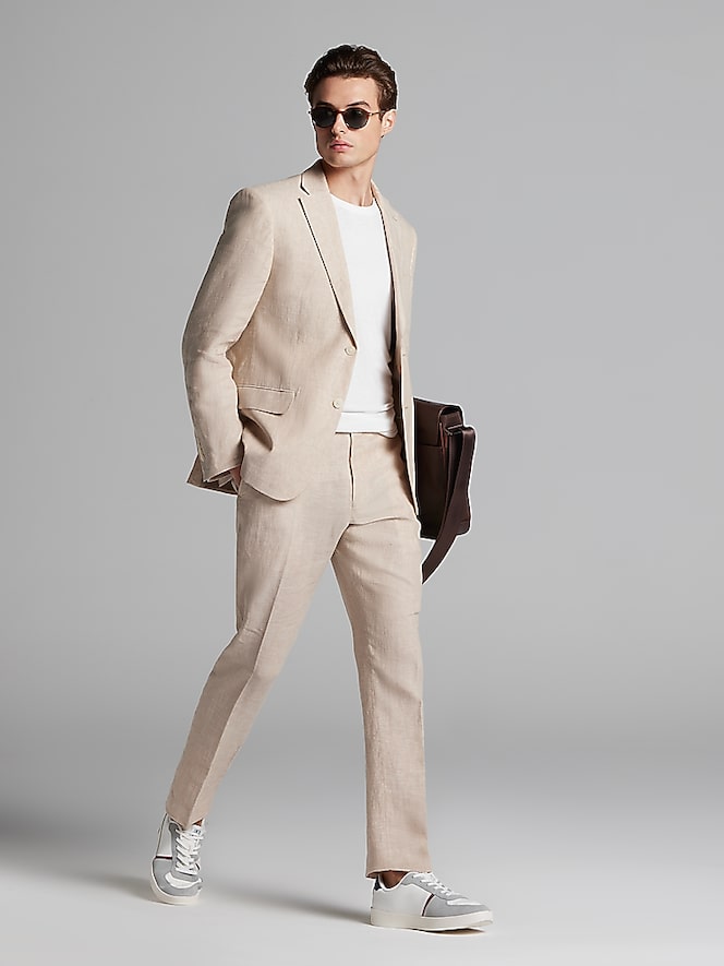 Tommy Hilfiger Modern Fit Linen Suit