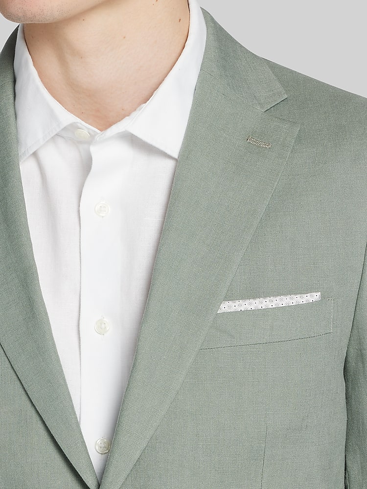 Modern Fit Linen Suit