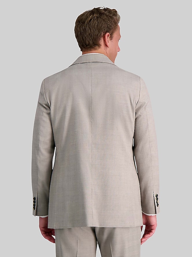 Haggar Tailored Fit Premium Stretch Plaid Suit Jacket