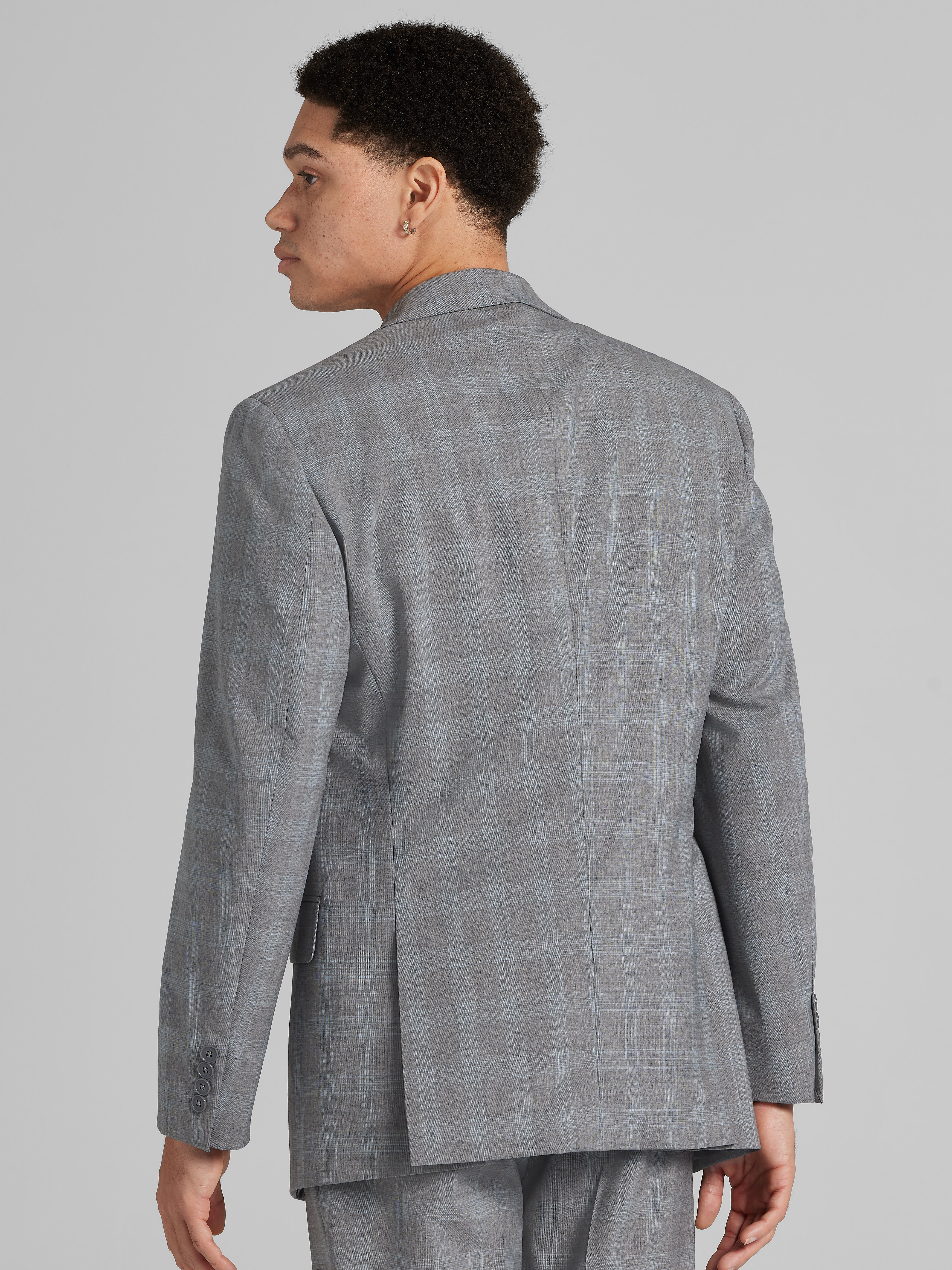 Slim Fit Wool Blend Suit