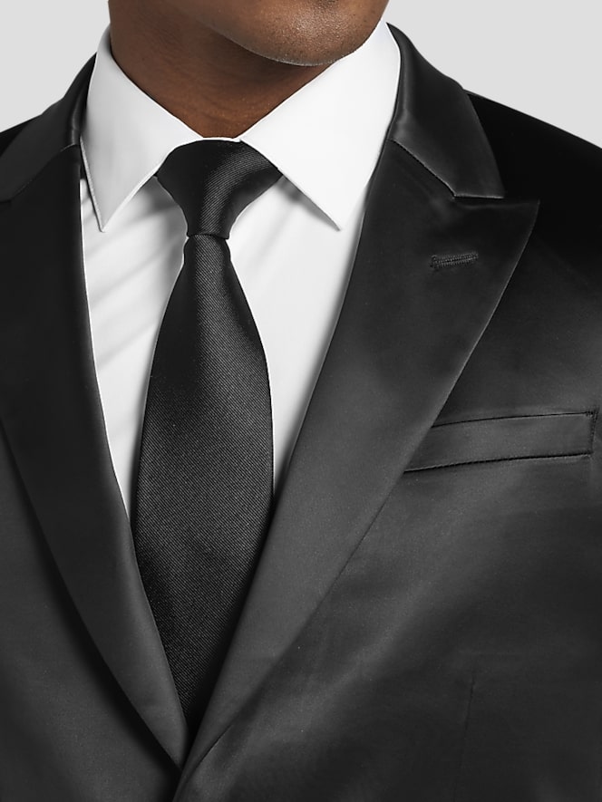 Egara Skinny Fit Shiny Suit