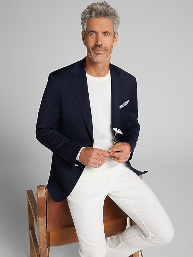 Joseph Abboud Modern Fit Solid Suit Jacket