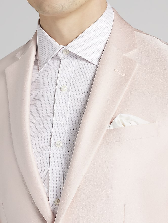 Egara Skinny Fit Shiny Suit