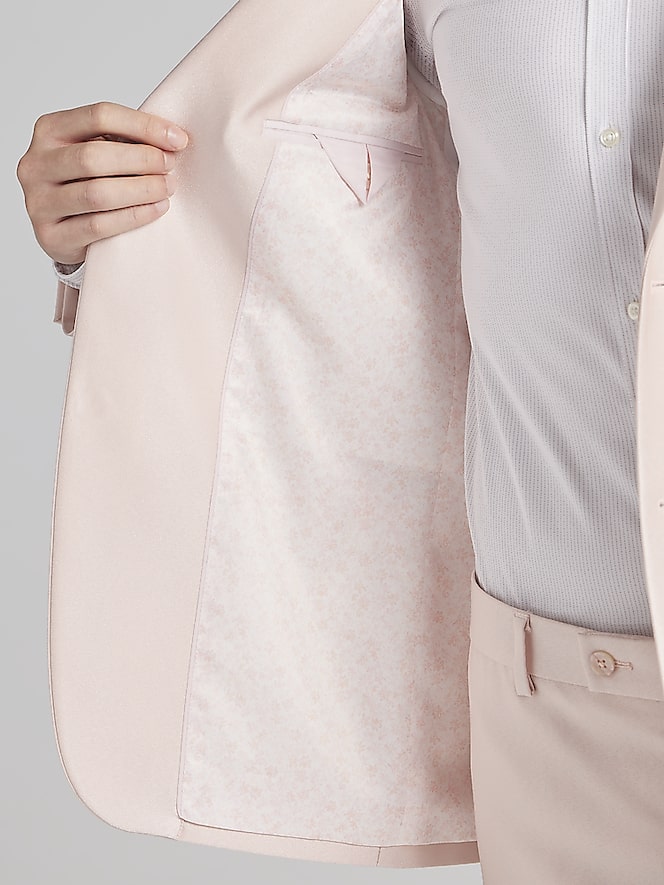 Egara Skinny Fit Shiny Suit