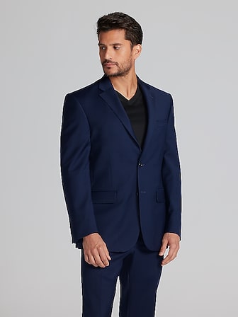 Classic Fit Wool Blend 3-Piece Suit