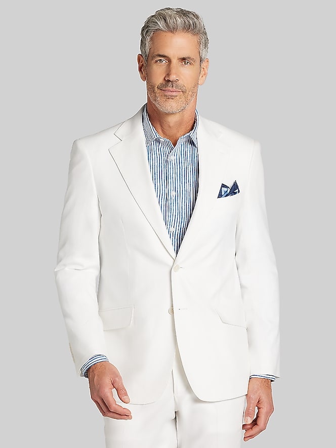 Joseph &Amp; Feiss Modern Fit Linen-Blend Suit