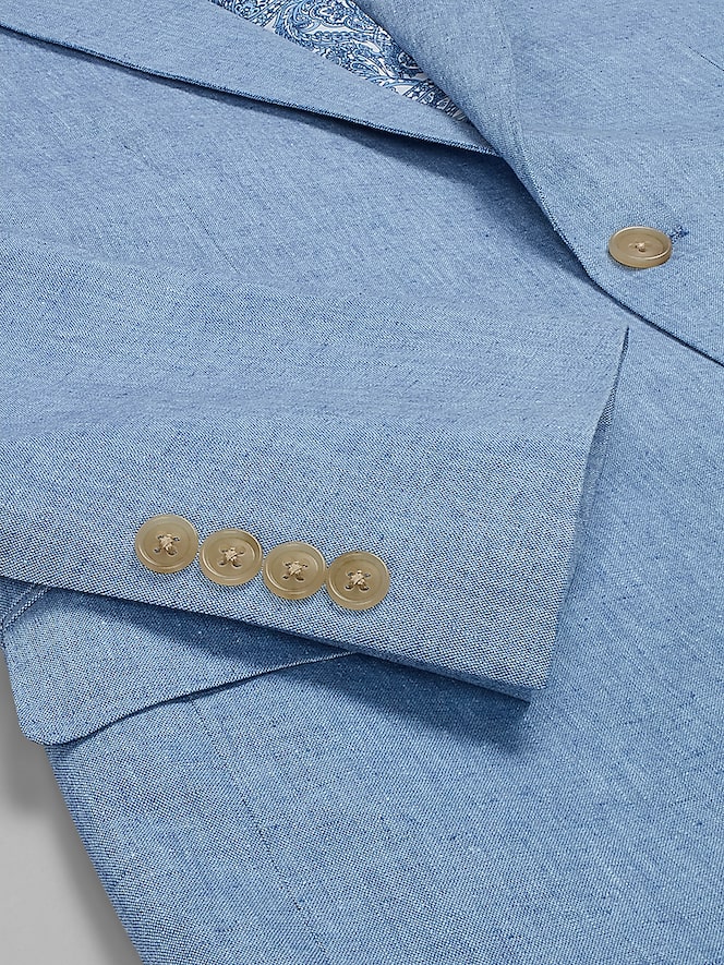 Joseph &Amp; Feiss Modern Fit Linen Blend Suit