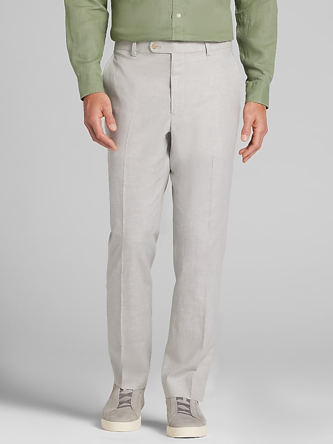 Joseph &Amp; Feiss Modern Fit Linen Blend Suit