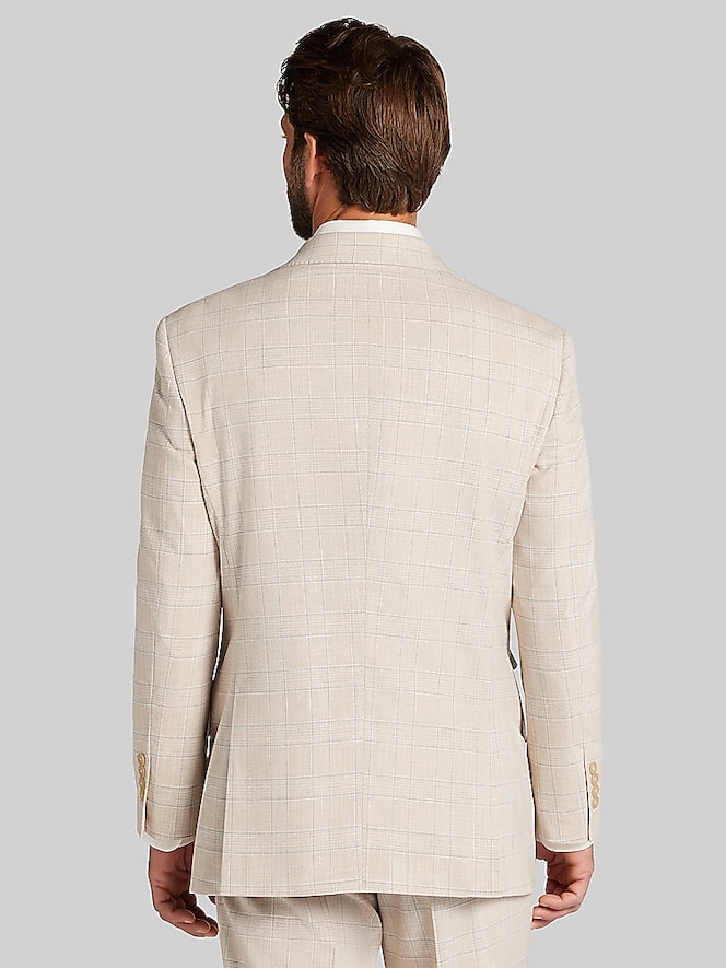 Joseph &Amp; Feiss Modern Fit Plaid Suit